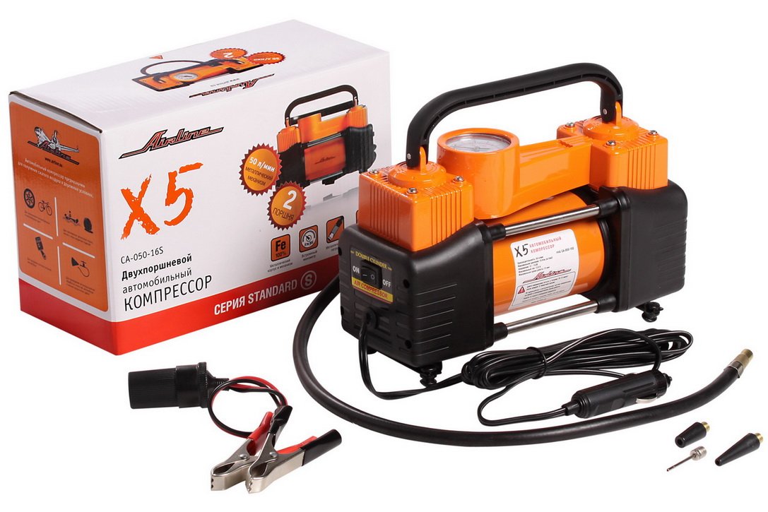 Компрессор X5 двухпоршневой (50лмин., 10 АТМ) (серия STANDARD)