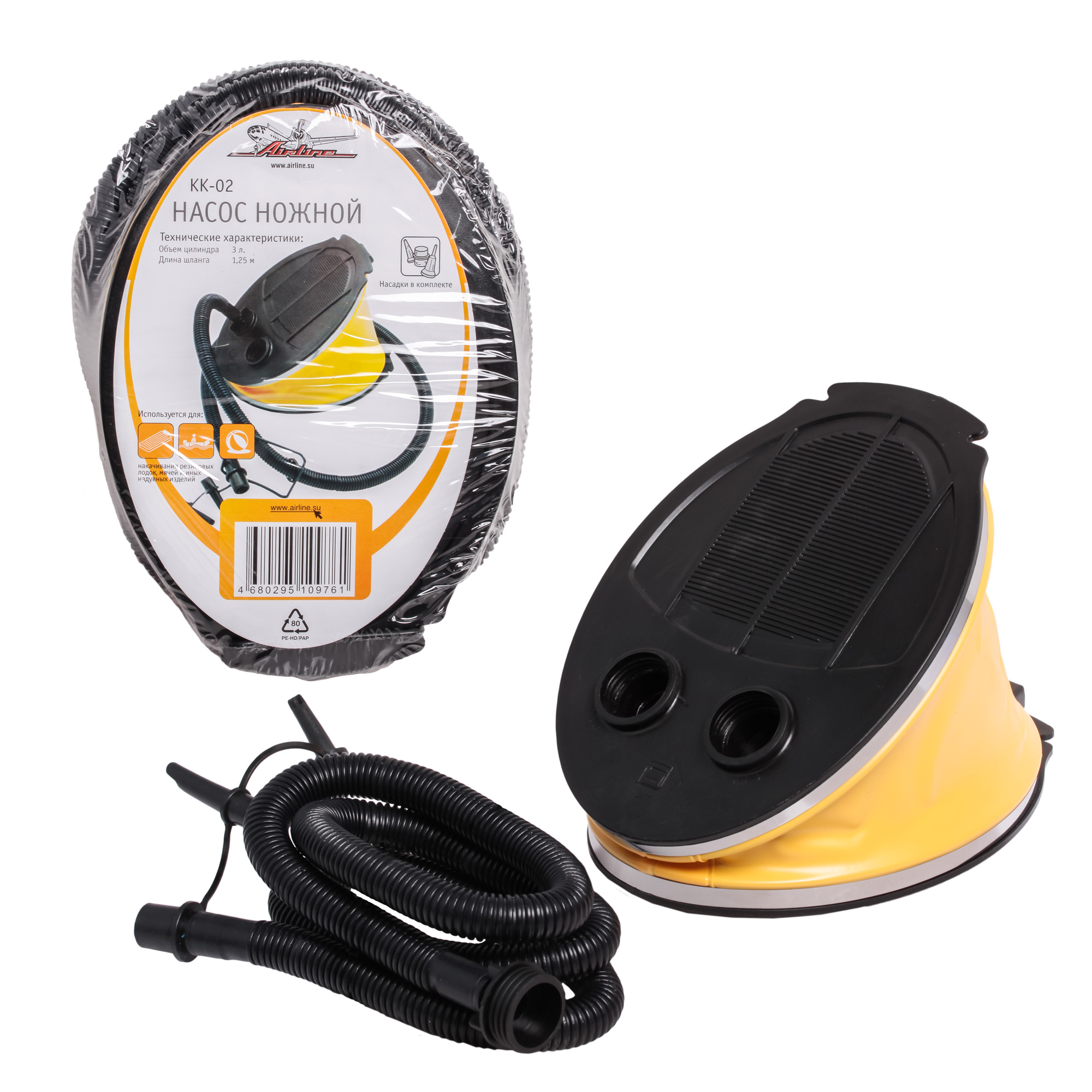 Насос ножной дла матраса 3л